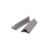 Abschlussprofil Winkel Graphite
